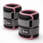 Pesas tobillo 2kg rosa